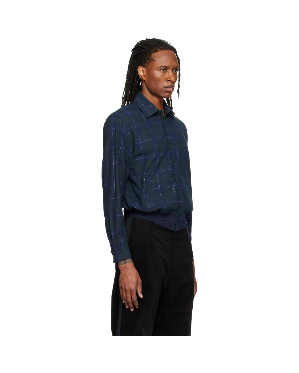 STEFAN COOKE Blue Club Shirt for men
