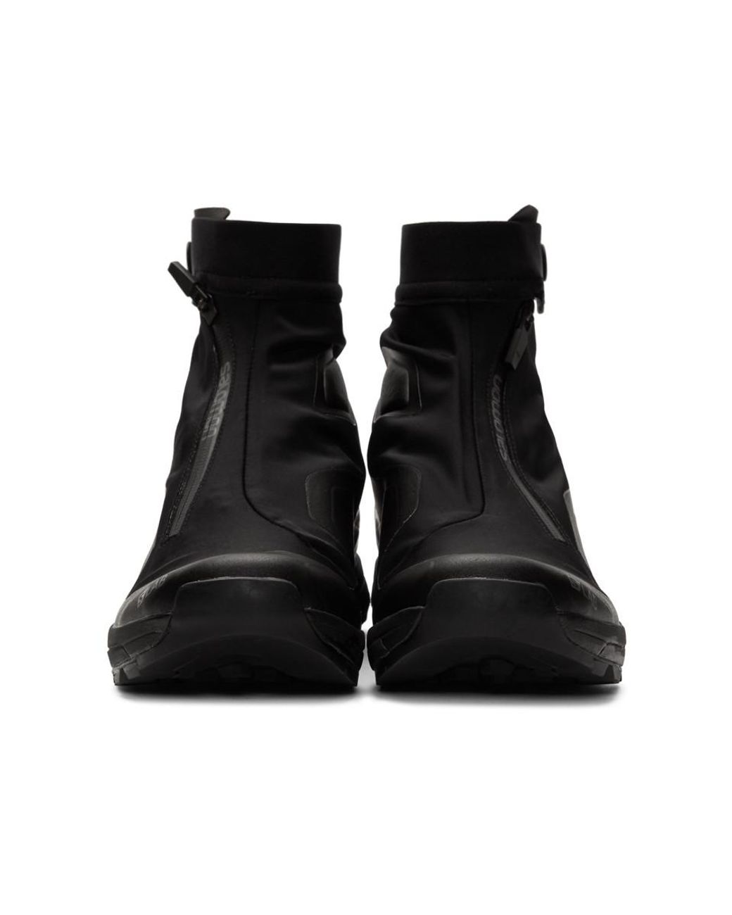 スニーカー XA-Alpine Advanced Sneakers XA-ALPINE MID ADVANCED BLACK - SALOMON,SALOMON ADVANCED