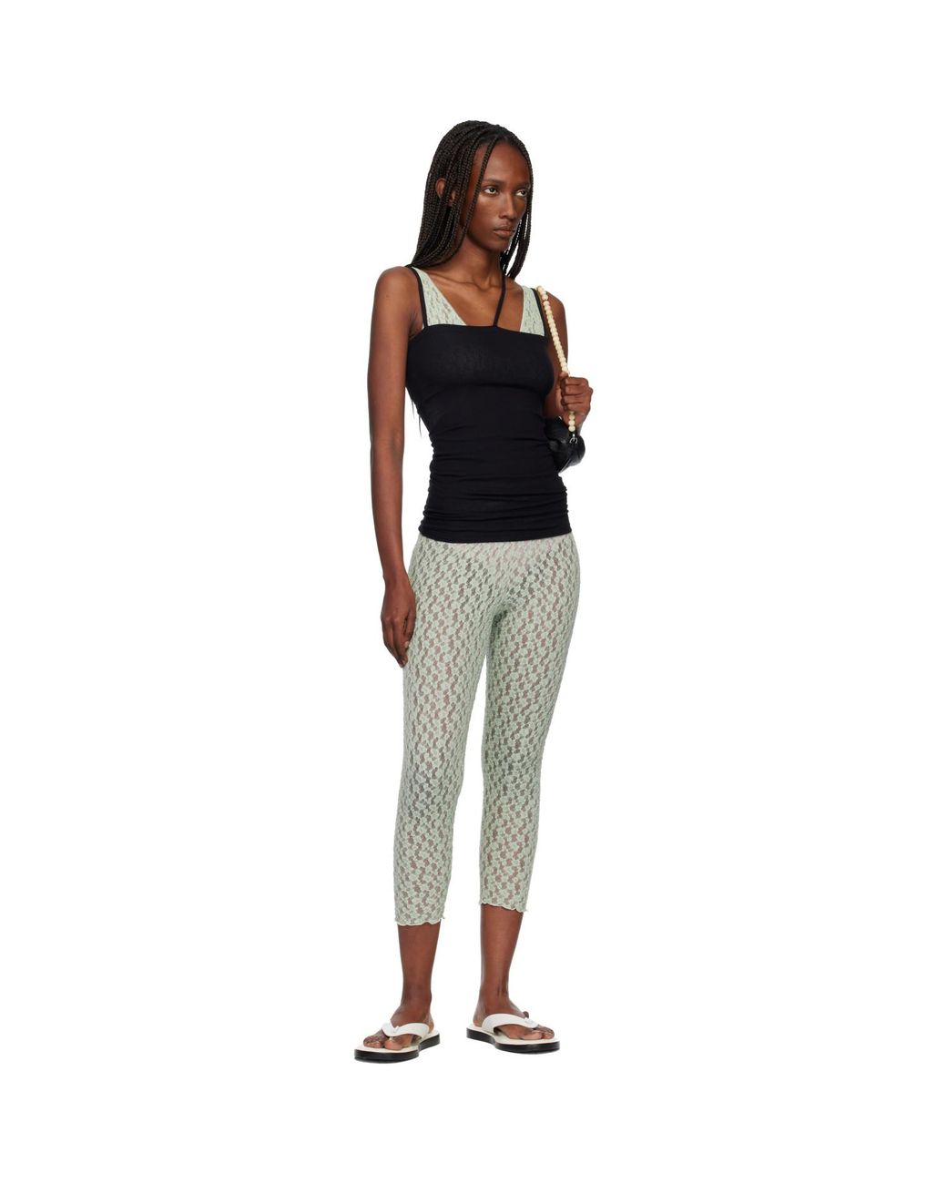Baserange Black Nida Tank Camisole
