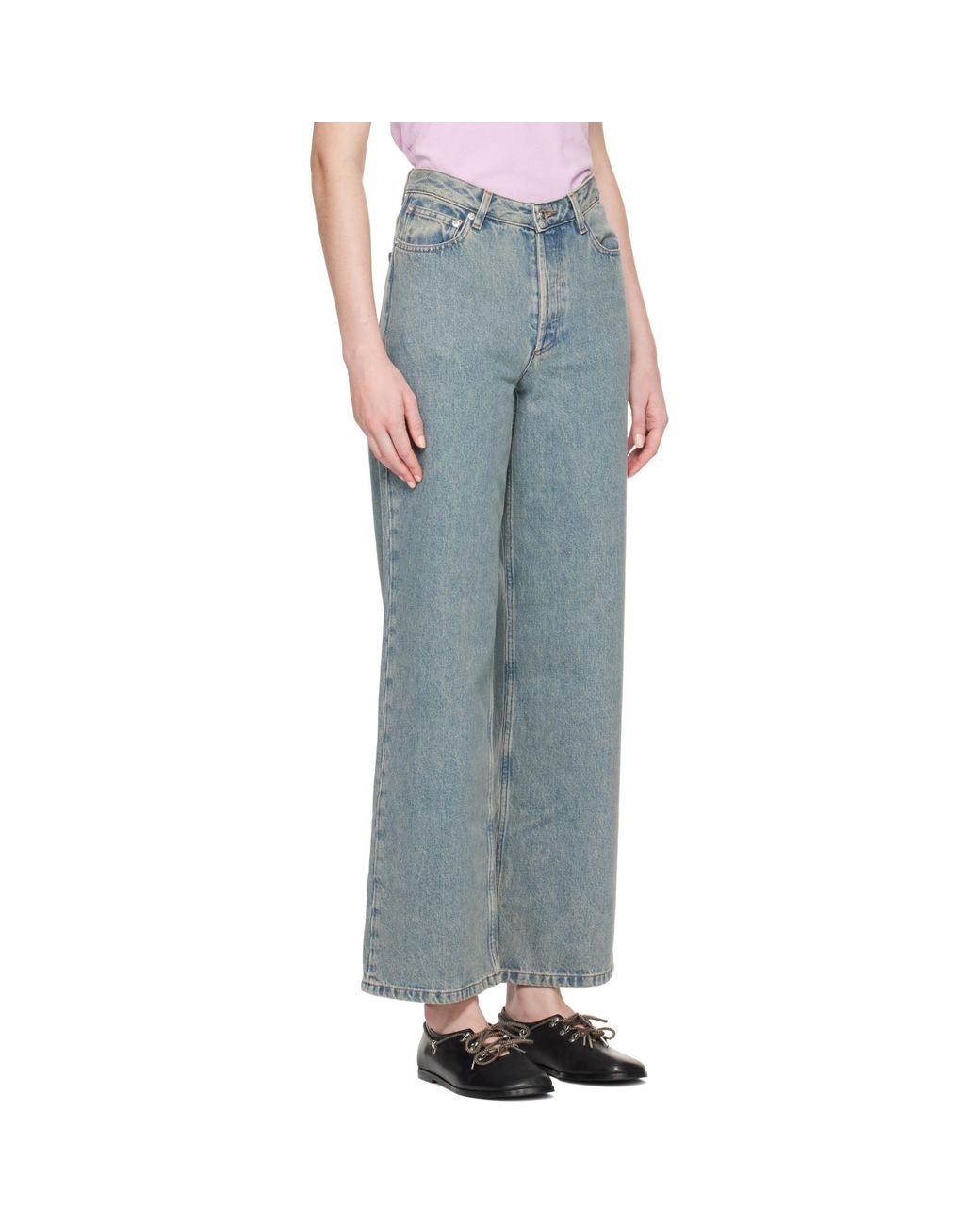 Jean Elisabeth A.P.C. en coloris Blue