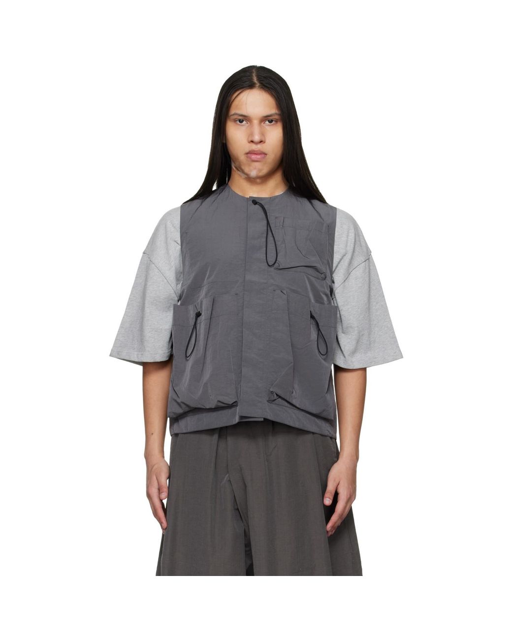 Toogood Gray 'The Roper' Vest for men