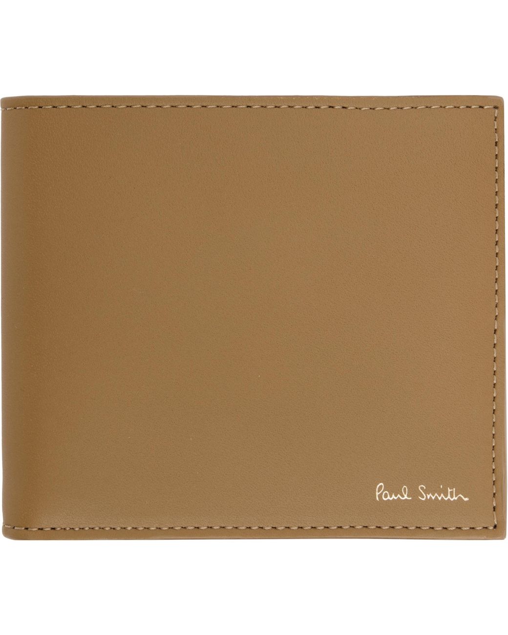 Portefeuille Brun À Rayures Emblématiques Et À Compartiment À Monnaie Paul Smith pour homme en coloris Natural
