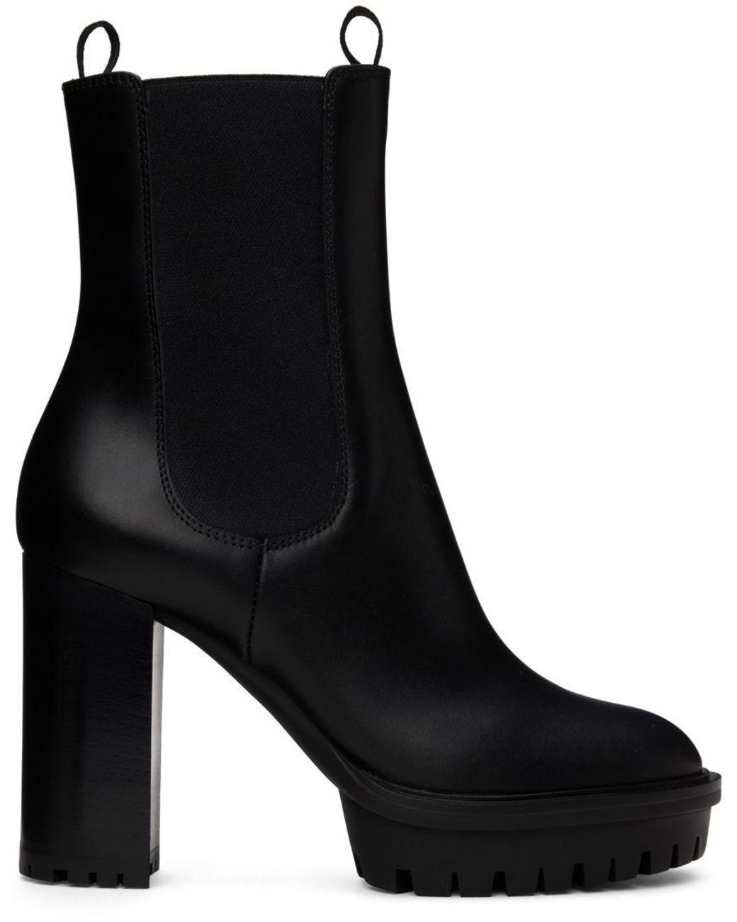 Gianvito Rossi Chester 70 Chelsea Boots in Black | Lyst