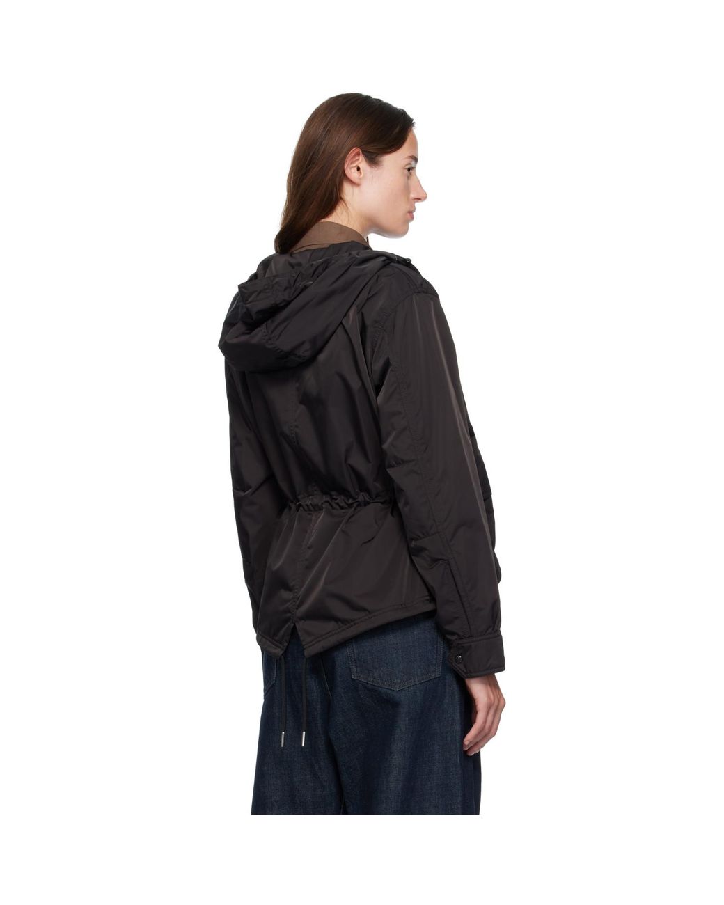 Moncler Black Noizay Hooded Parka Jacket
