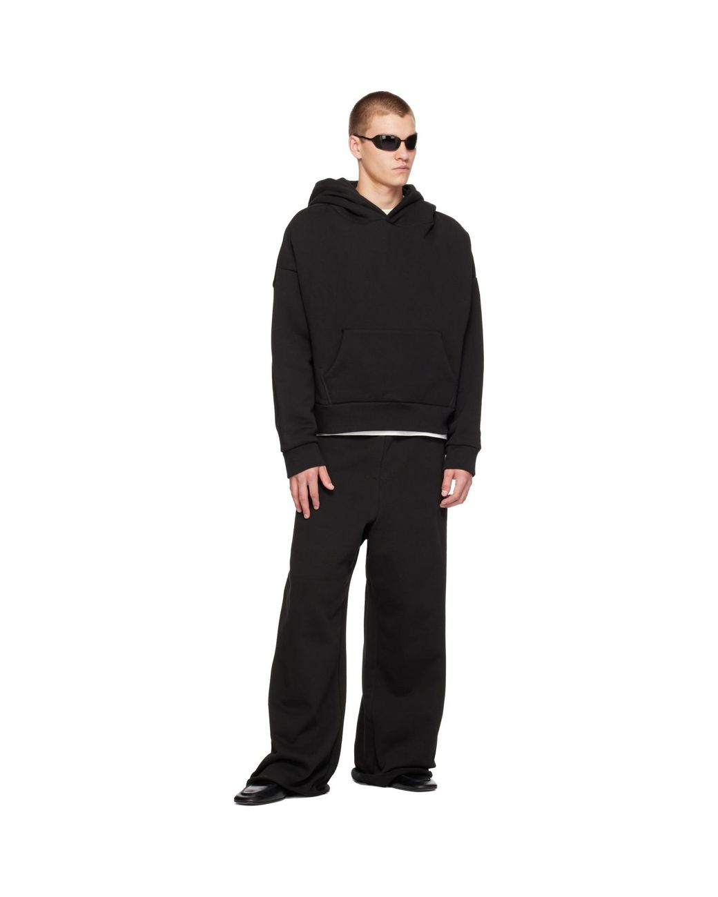 Entire studios Black Full Sweatpants for men