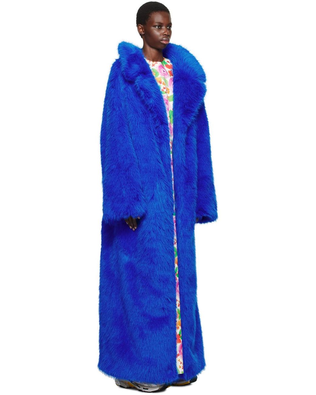 Manteau fourrure balenciaga sale