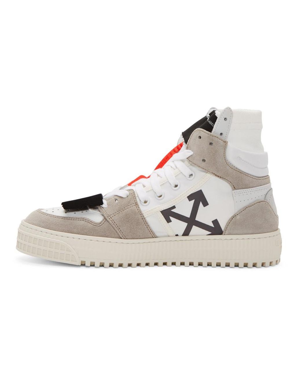 Off-White c/o Virgil Abloh White And Grey Low 3.0 Off-court High 