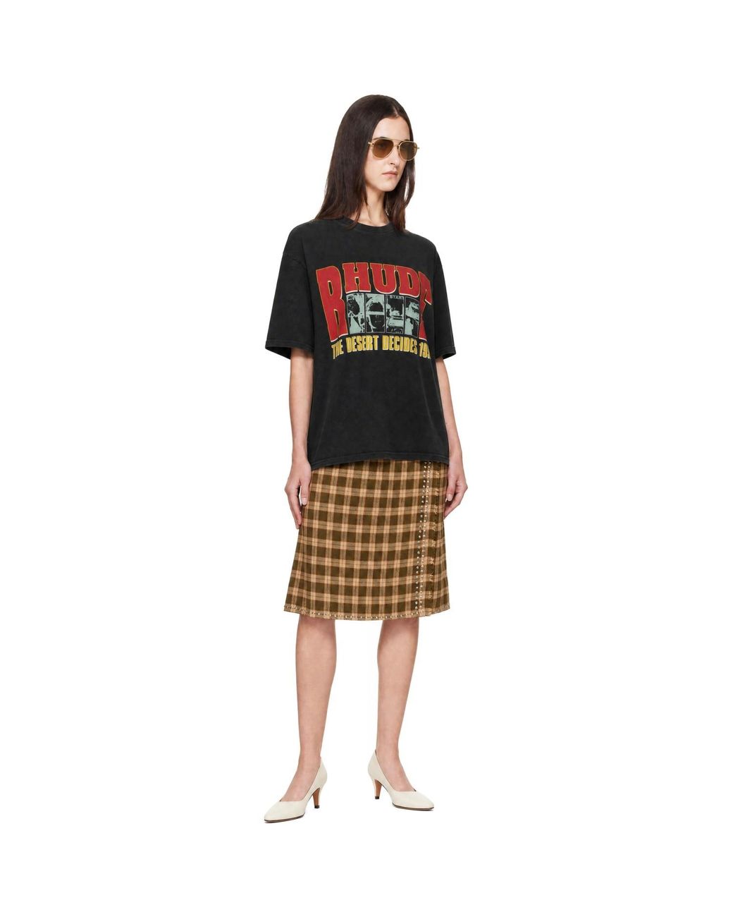 Rhude Black 'The Desert Decides' T-Shirt