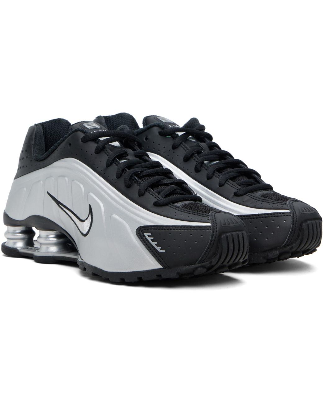 Nike Black Shox R4 Sneakers for men