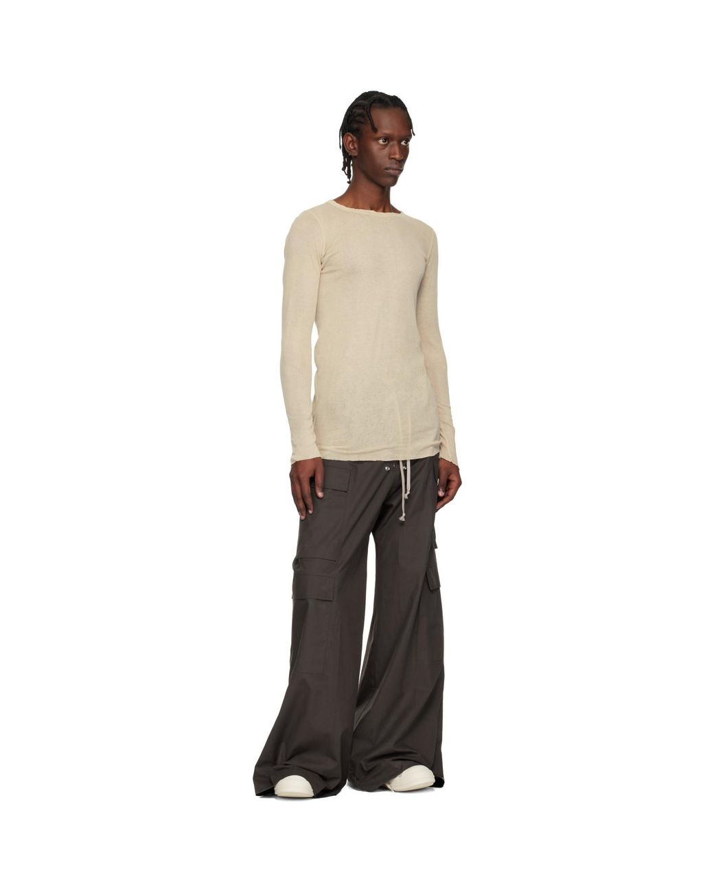 Rick Owens Black Temple Sneakers for men