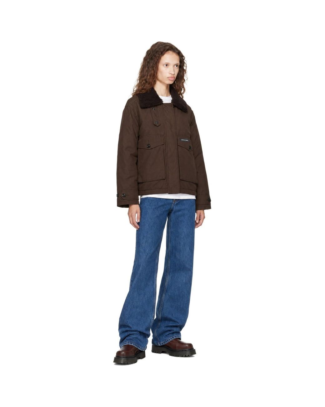 Canada Goose Brown Scout Down Jacket