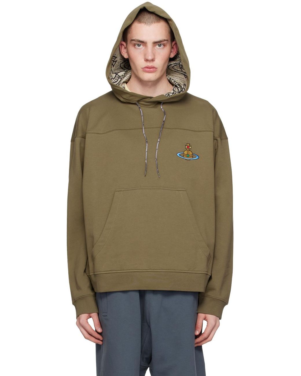 【関税込み】Vivienne Westwood グリーン Fresh フーディ 39870510-1_2.jpg