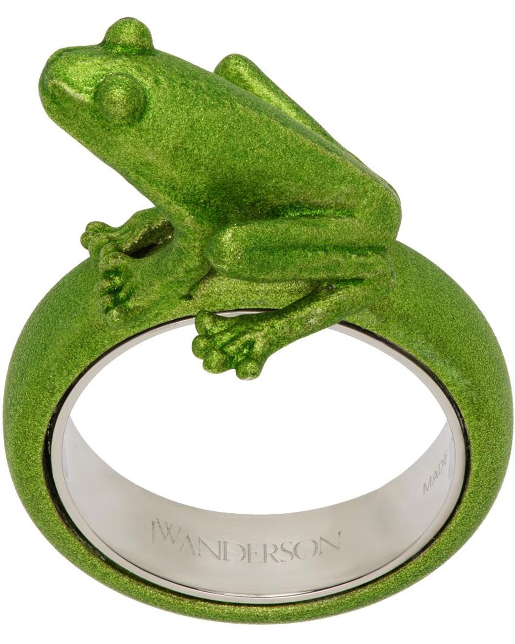 jw anderson frog ring Frog Outline Keyring Metal \u2013
