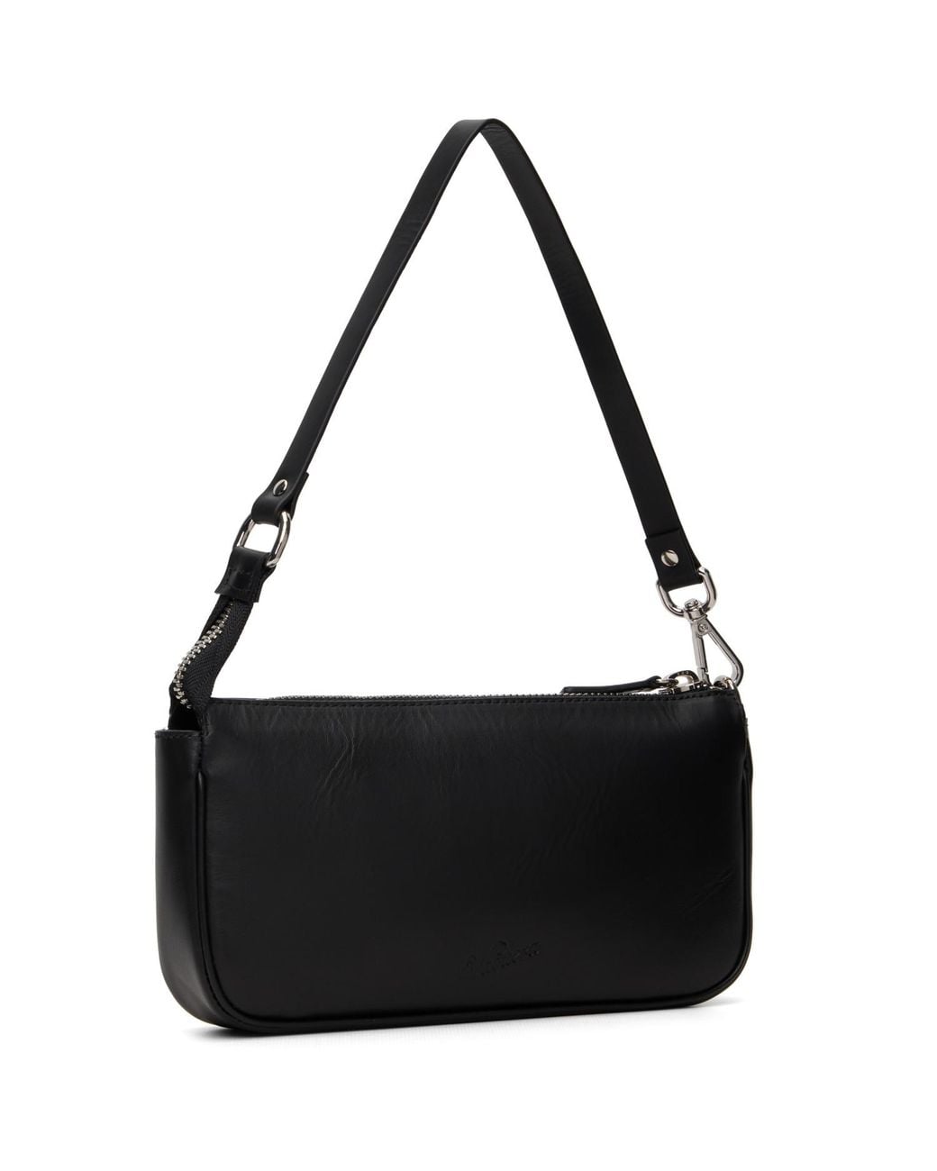 VAQUERA Black Trompe L'oeil Pochette Bag