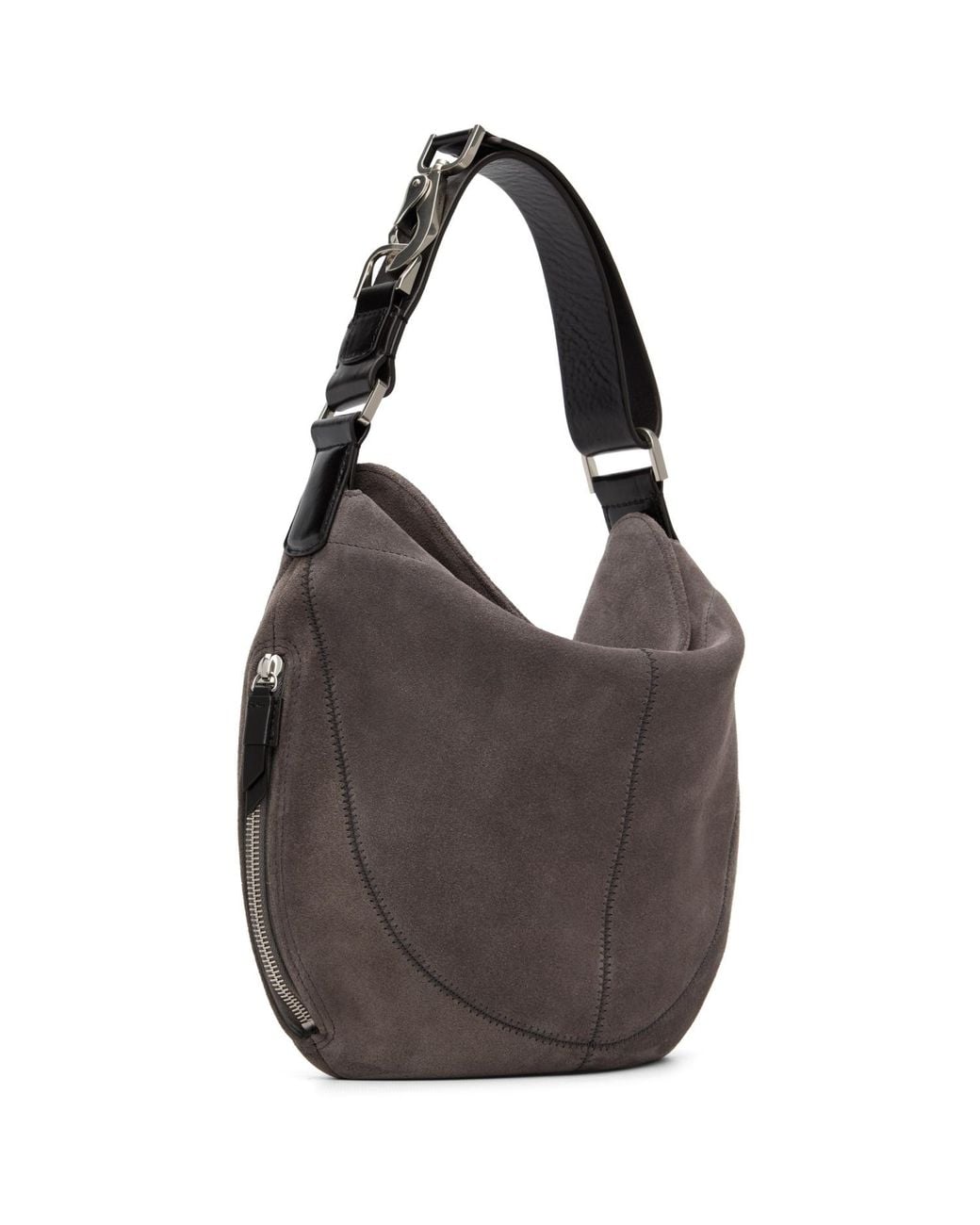Lemaire Gray Quiver Clip Bag