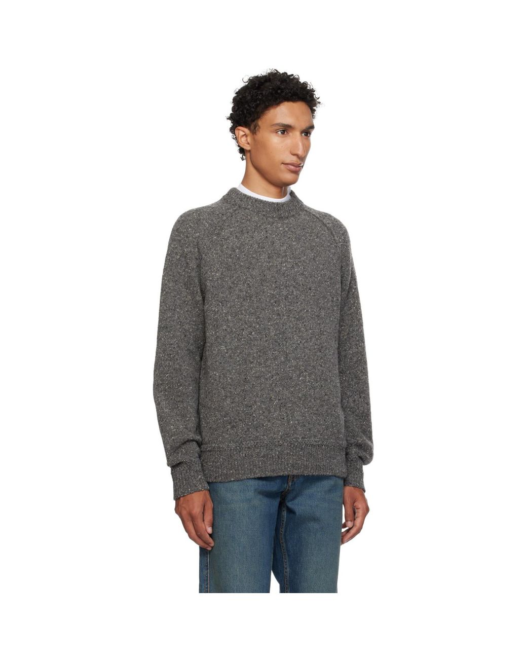 Isabel Marant Gray Koman Pullover Sweater for men