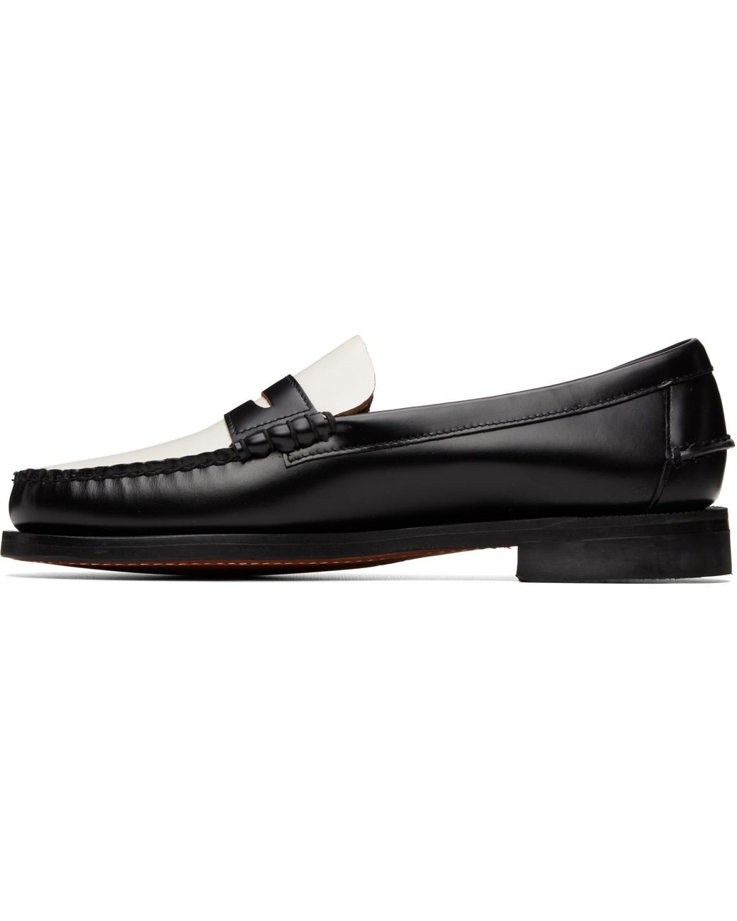 Sebago Black Classic Dan Loafers for men