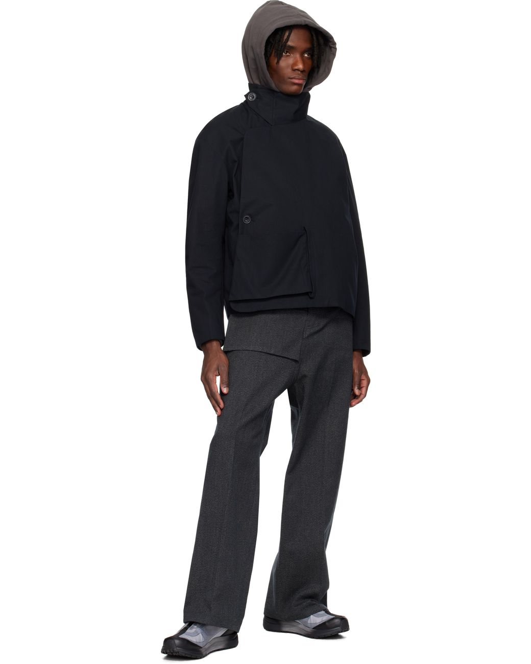 【関税込み】pet-tree-kor ブラック Sail ジャケット Pet Tree Kor Sail Jacket in Black for Men | Lyst