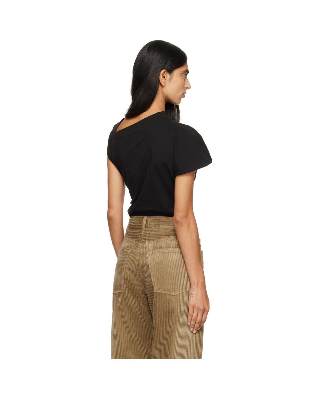 Agolde Black Beckly T-Shirt
