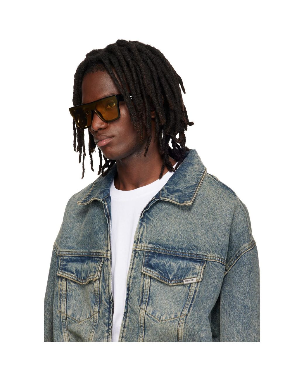 Off-White c/o Virgil Abloh Natural Columbus Sunglasses for men