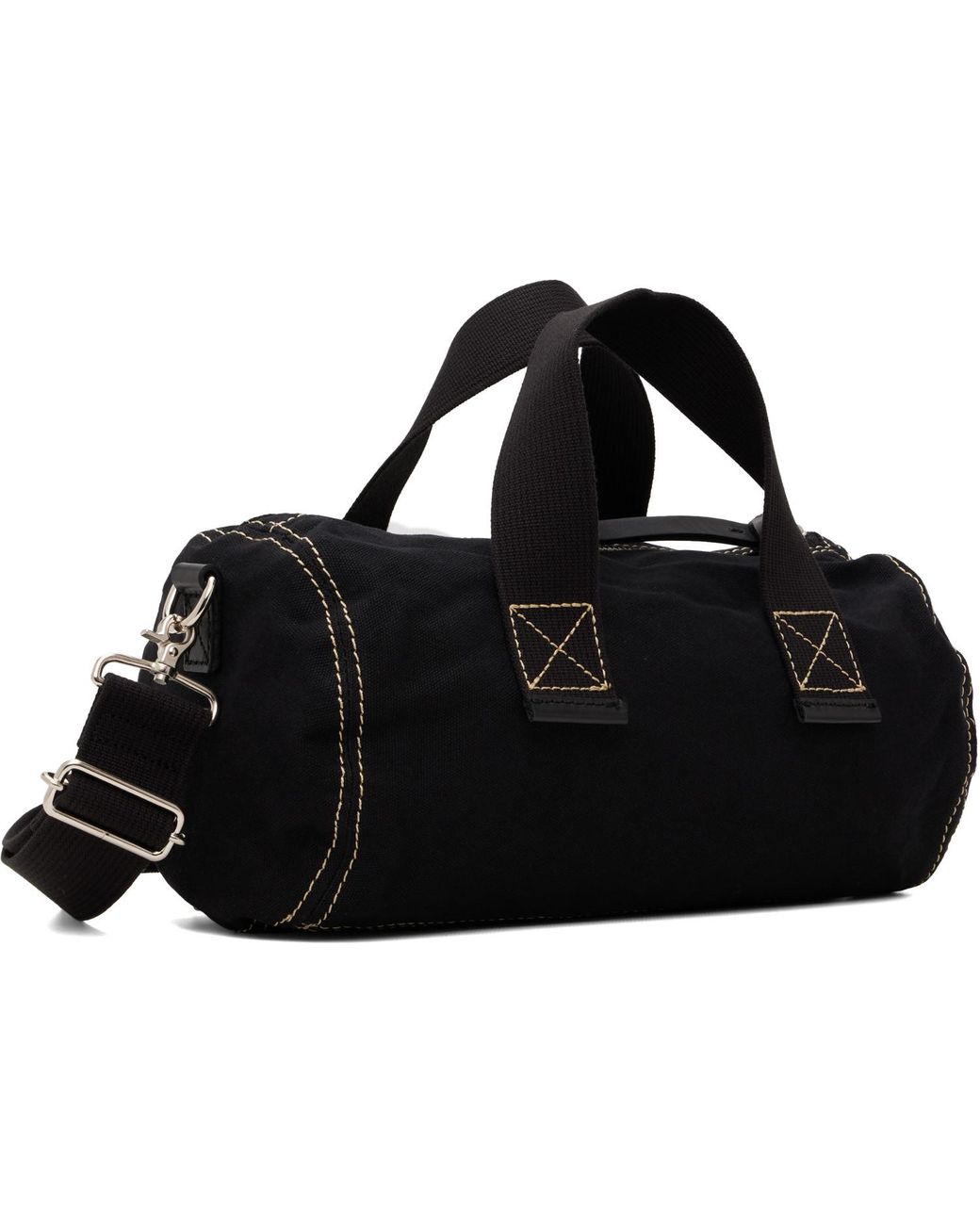 Vivienne Westwood Black Paul Cylinder Crossbody Bag for men
