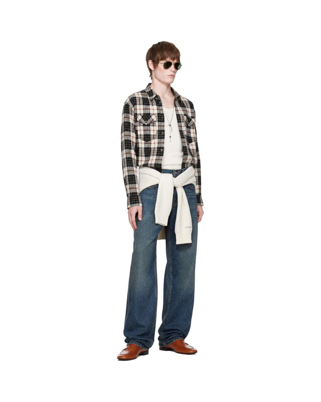 Isabel Marant Black Saul Shirt for men