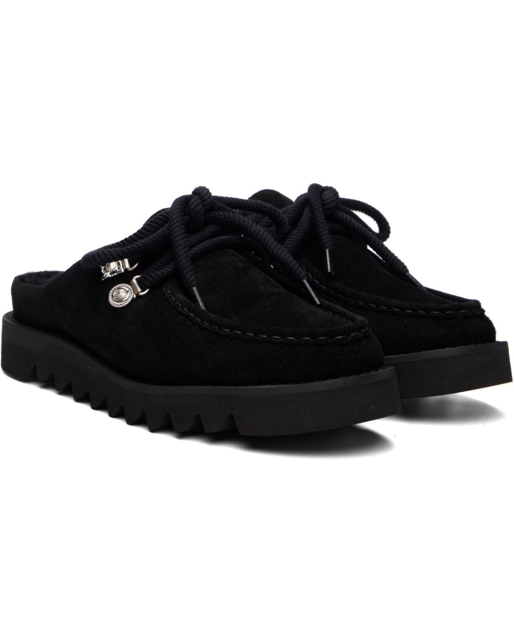 Toga Virilis Black Aj1527 Slip-On Loafers for men