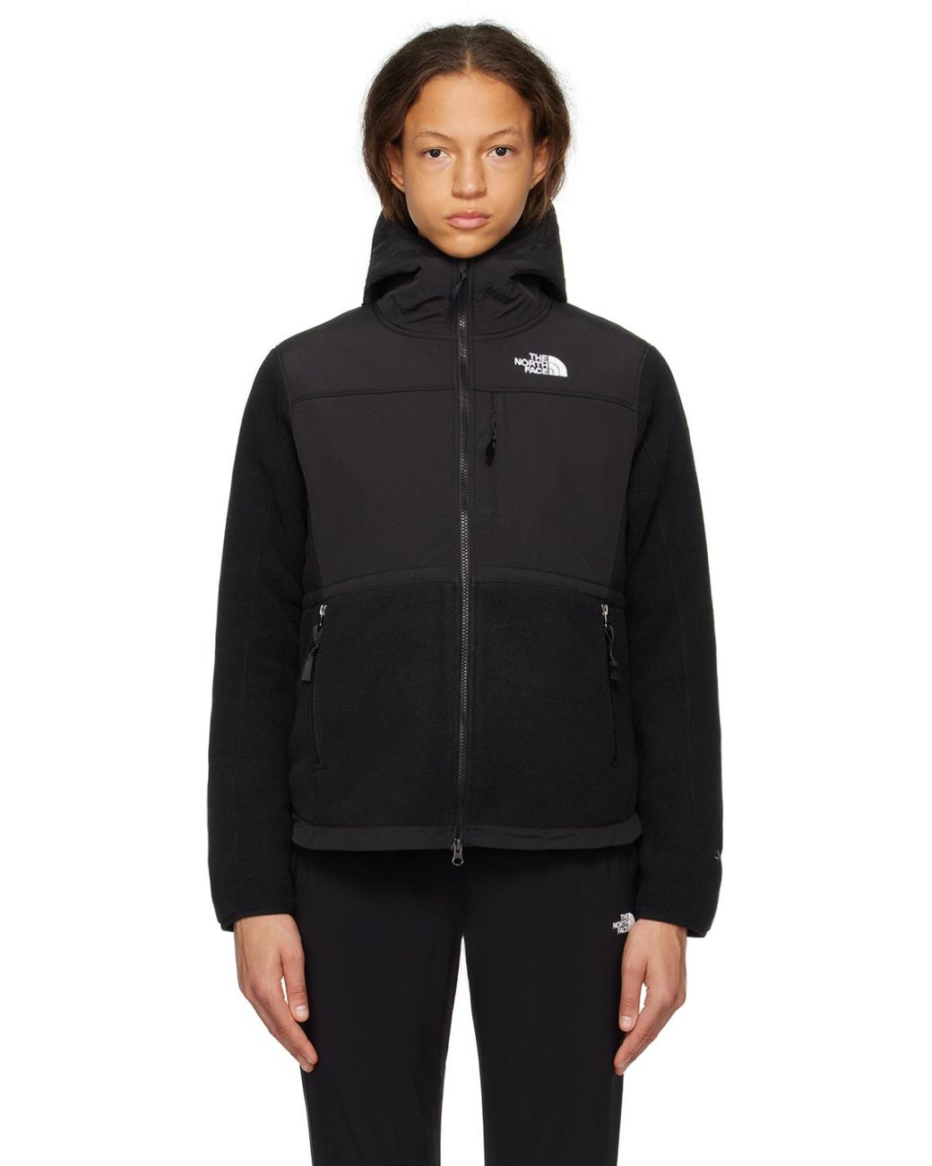 The North Face Denali Hoodie in Black | Lyst UK