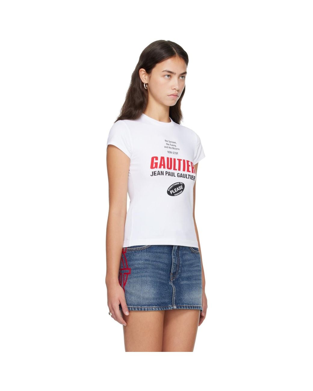 Jean Paul Gaultier Blue 'The Gaultier' Baby T-Shirt