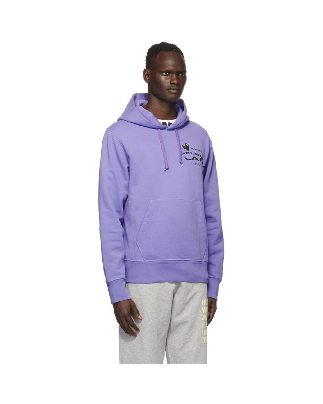 Helmut lang top corner dart hoodie