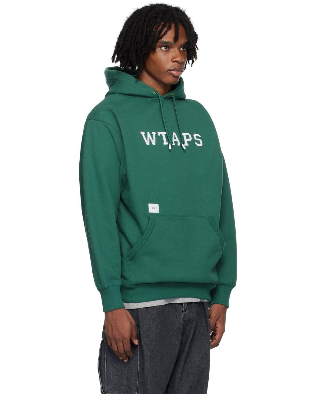 WTAPS Academy Hoodie in Green for Men | Lyst WTAPS Academy Hoodie in Green for Men | Lyst
