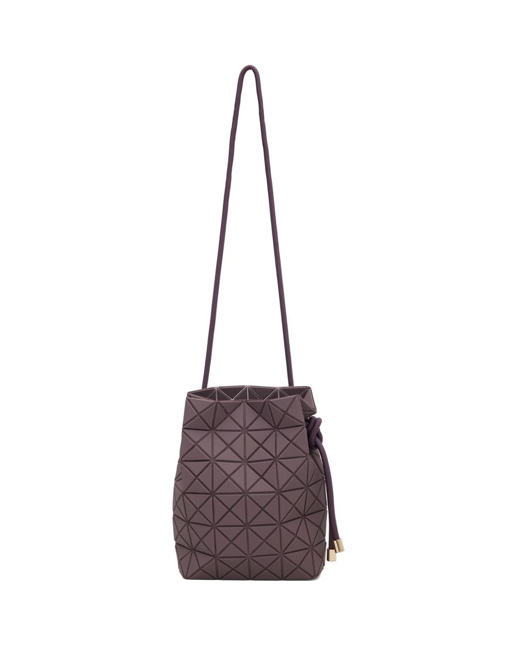Issey Miyake Purple Wring Clay Bag