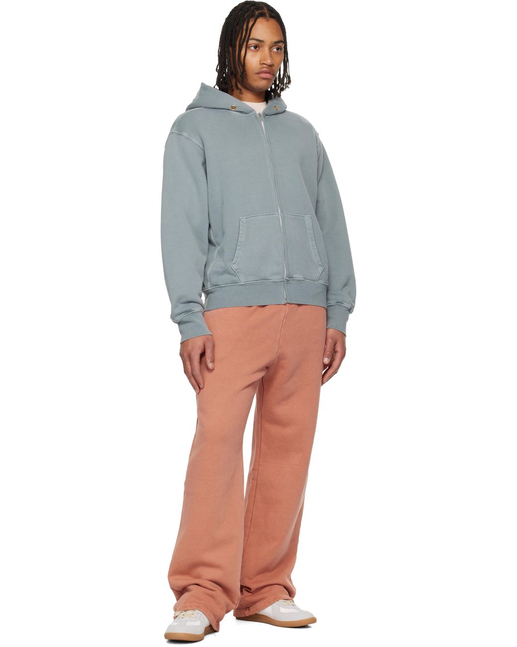 Les Tien Multicolor Heavyweight Puddle Sweatpants for men