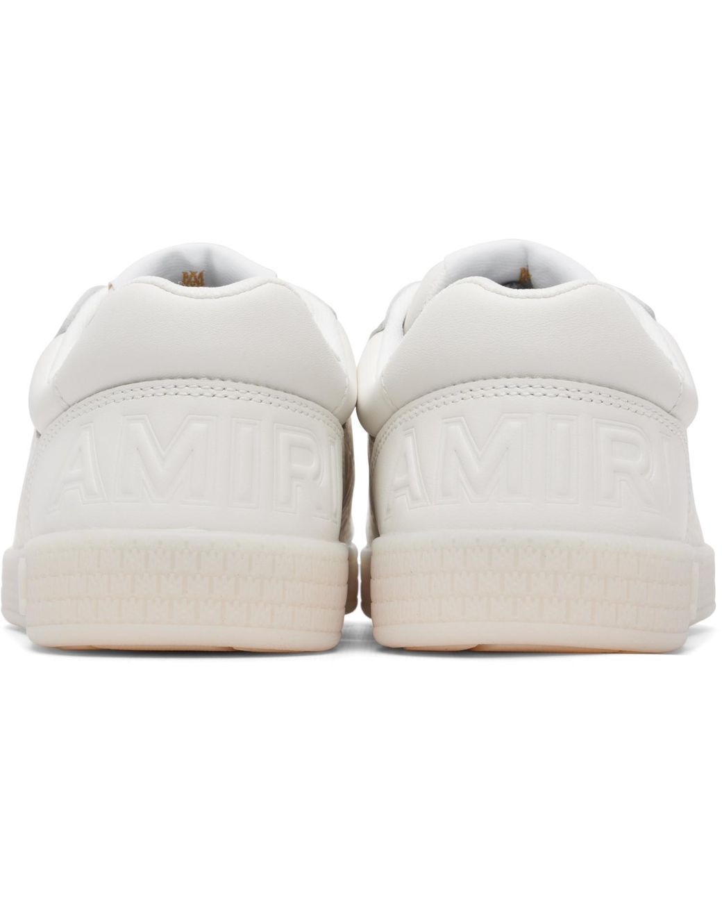 Amiri White Blvd Sneakers for men