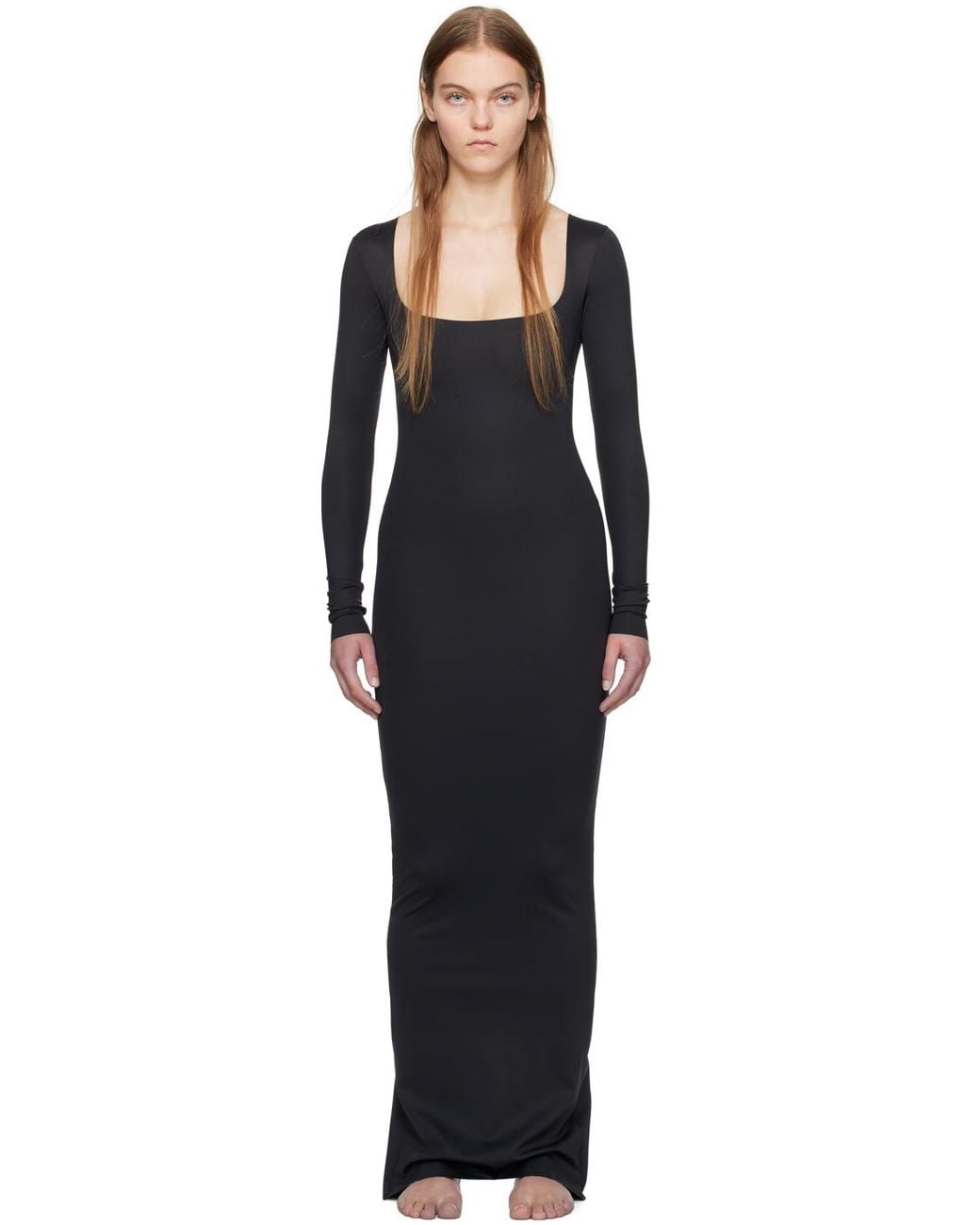 long black bodycon maxi dress Cammy Maxi Dress, 4 / Black