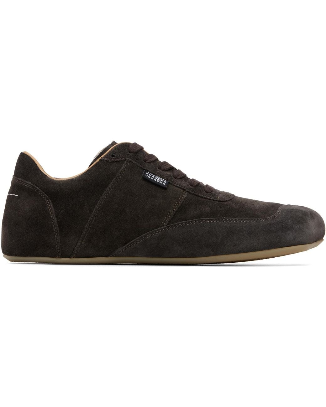 MM6 by Maison Margiela Black Anatomic Sneakers for men