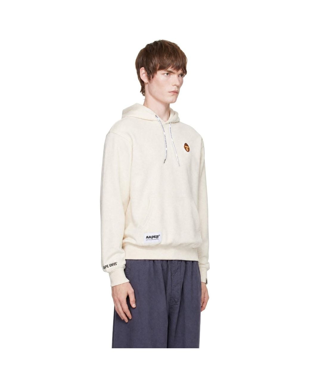 Pull À Capuche À Logo Aaper Aape By A Bathing Ape pour homme en coloris White