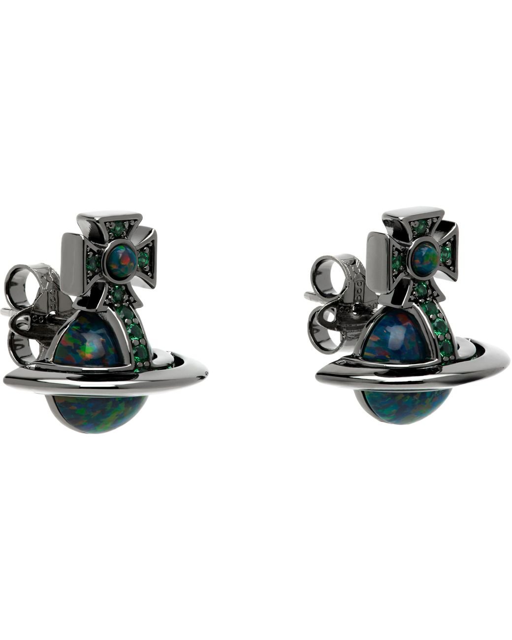 Vivienne Westwood Franca Earrings ピアス Vivienne Westwood Franca Earrings, Platinum Plated – David
