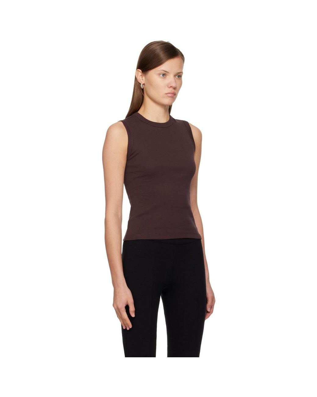 Flore Flore Black Esmé Tank Top