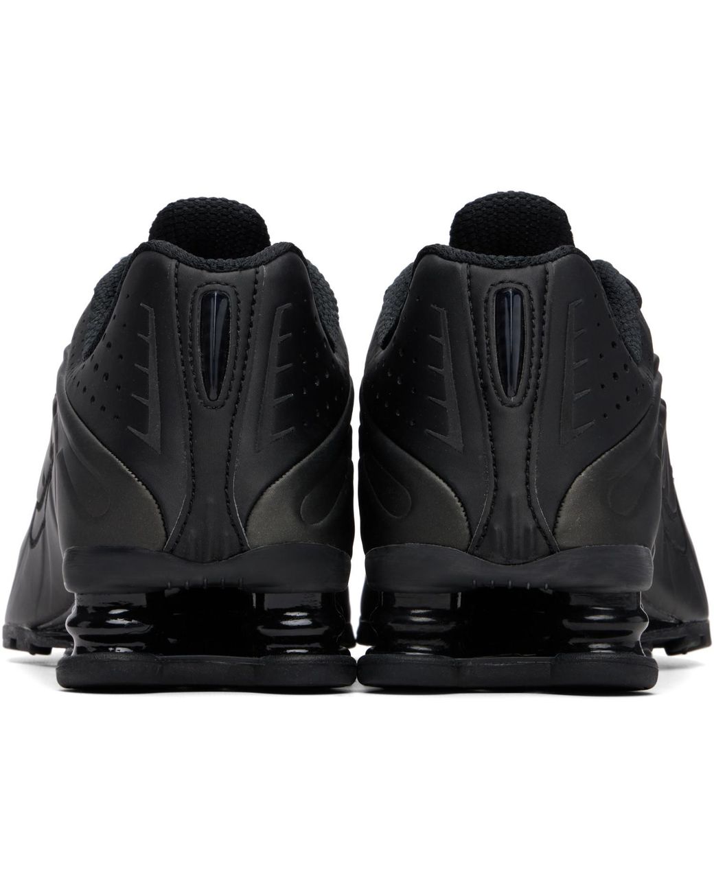 Nike Black Shox R4 Sneakers for men
