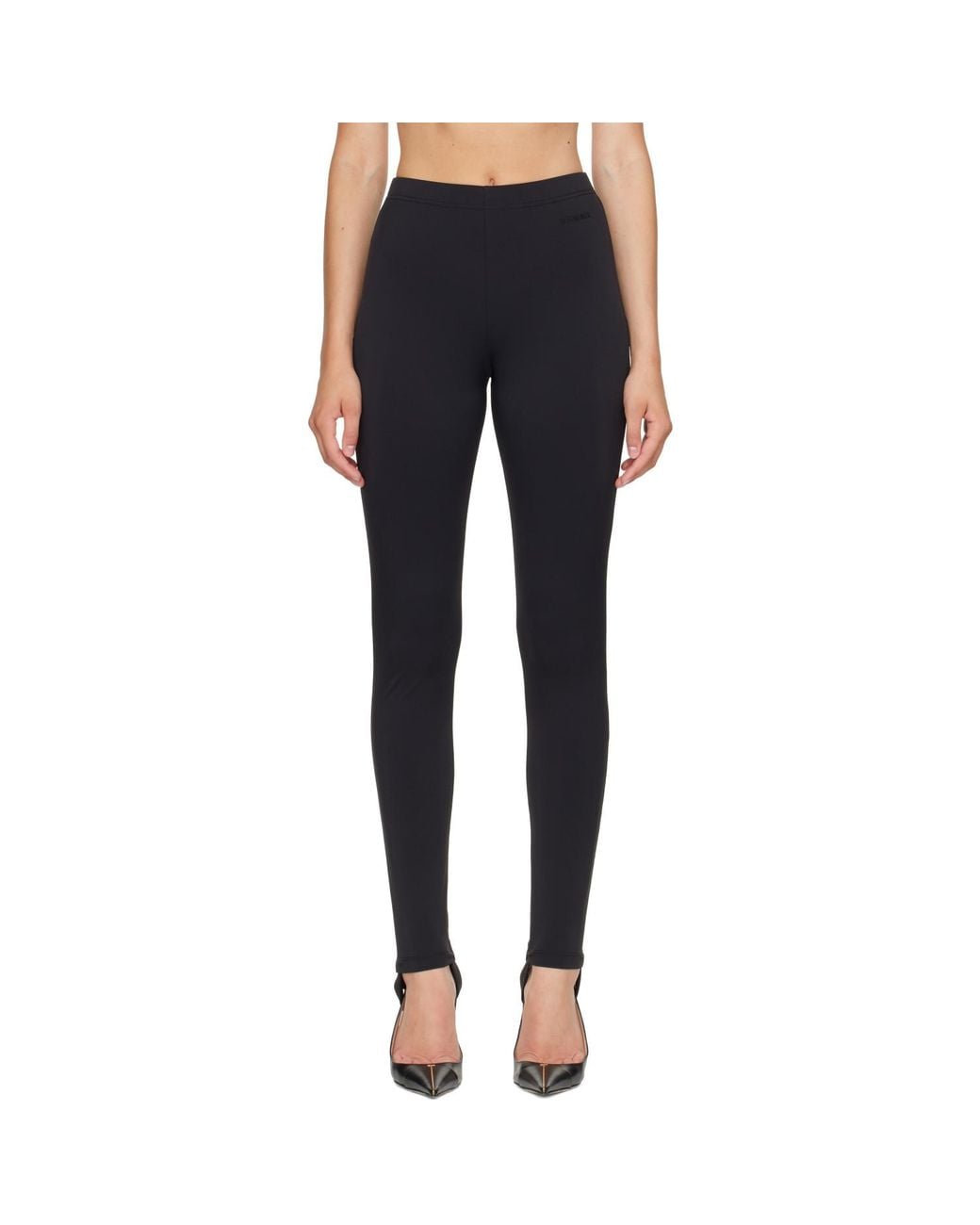 Vetements Blue Push-Up Leggings