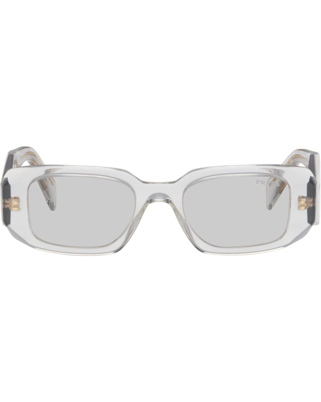 Prada Gray 'Prada Symbole' Sunglasses