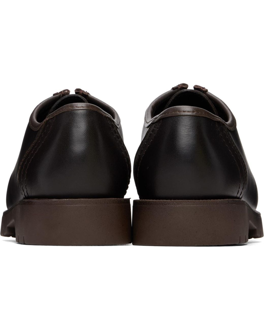 Kleman Black Padror Derbys for men