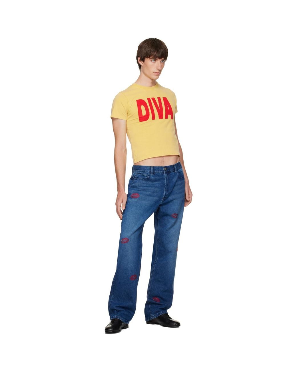 Carne Bollente Red 'Diva' T-Shirt for men
