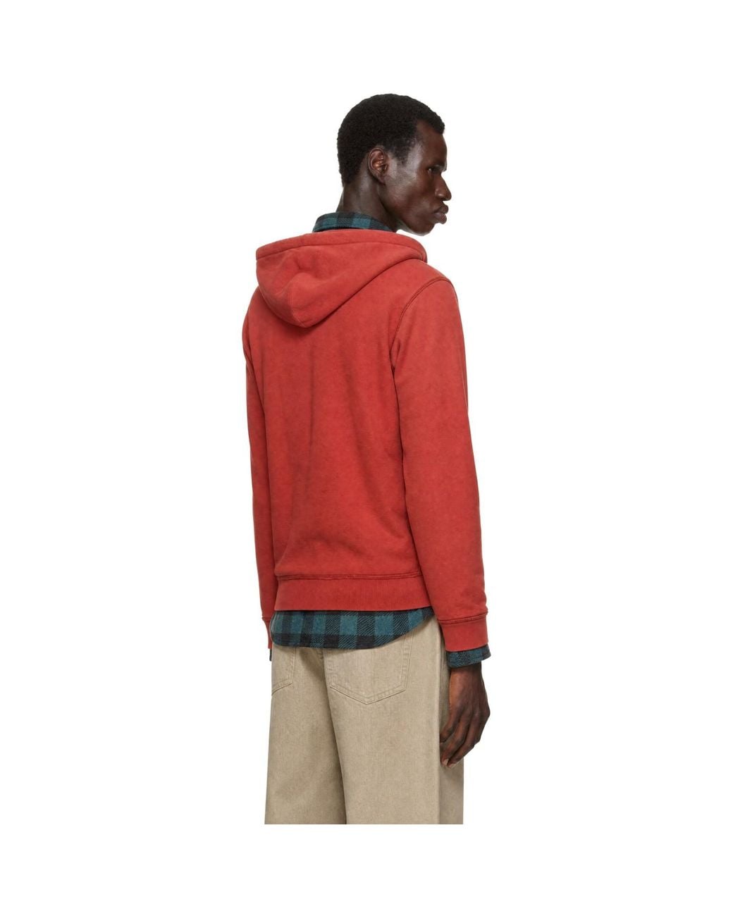 RRL Red Ranch Logo Hoodie for men