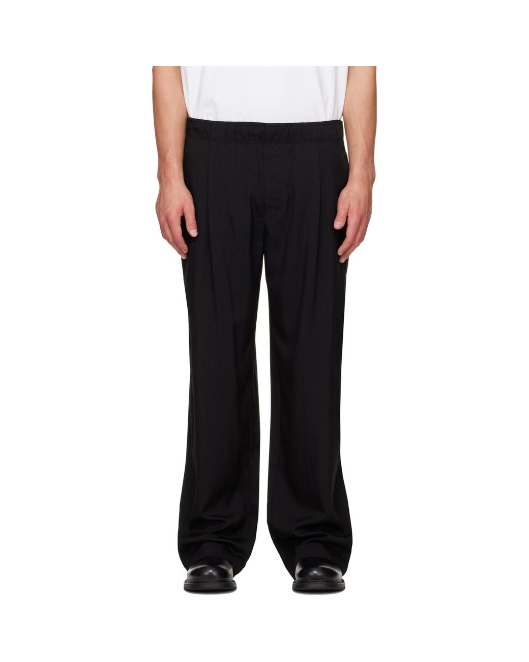 Our Legacy Black Leisure Trousers for men