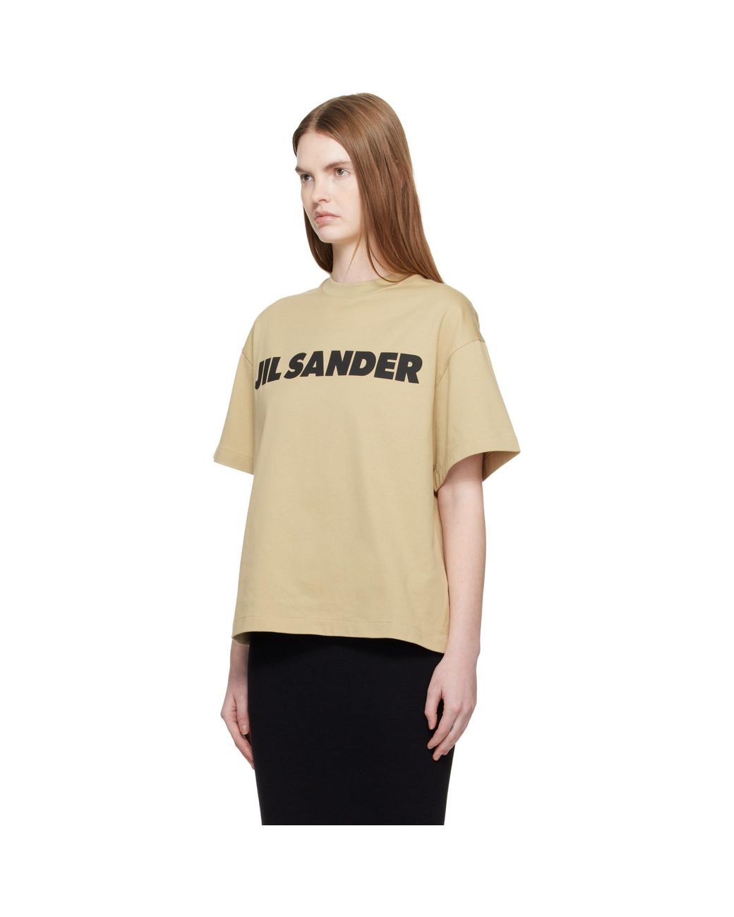 Jil Sander Black Logo T-Shirt