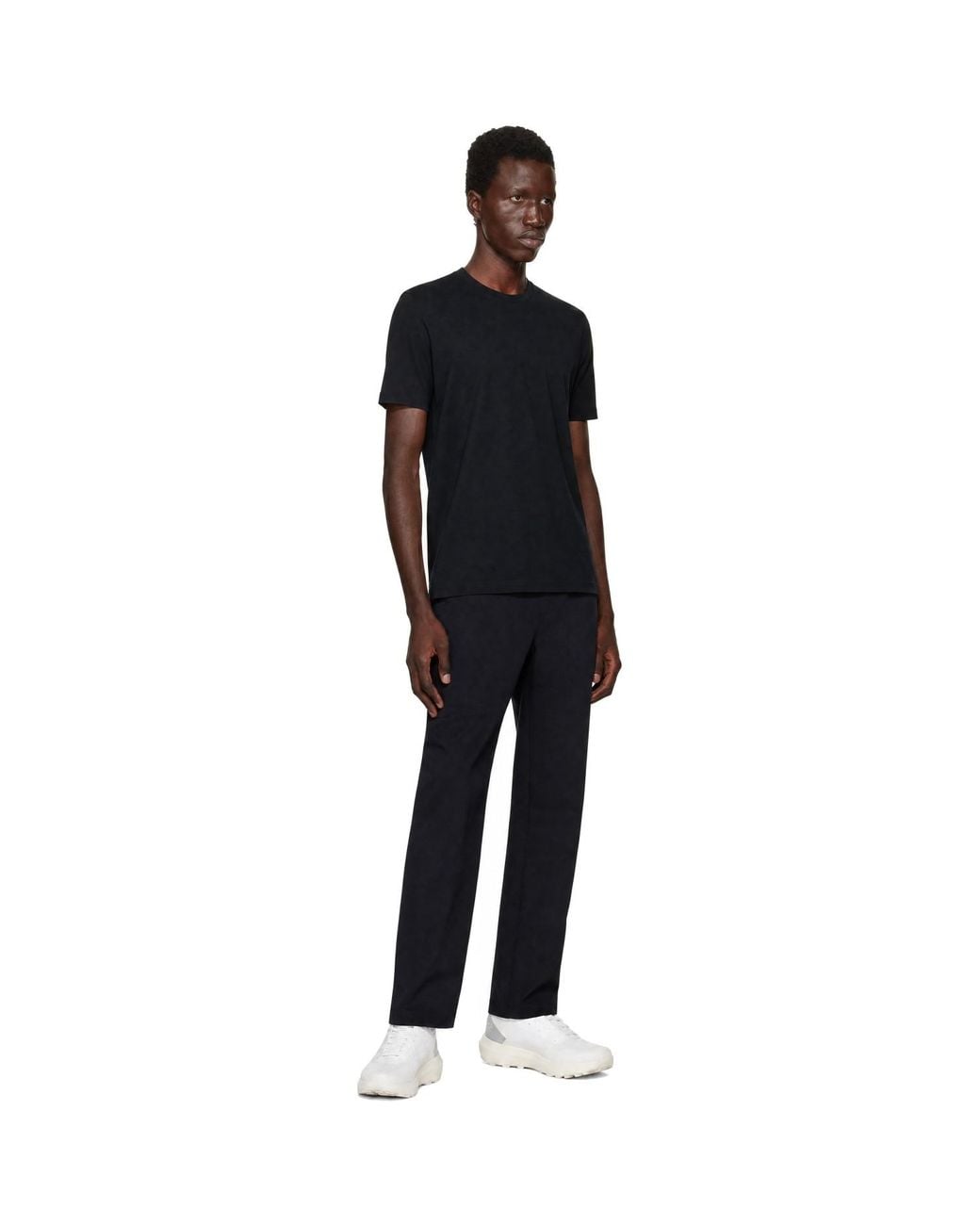 Veilance Black Frame Ss T-Shirt for men
