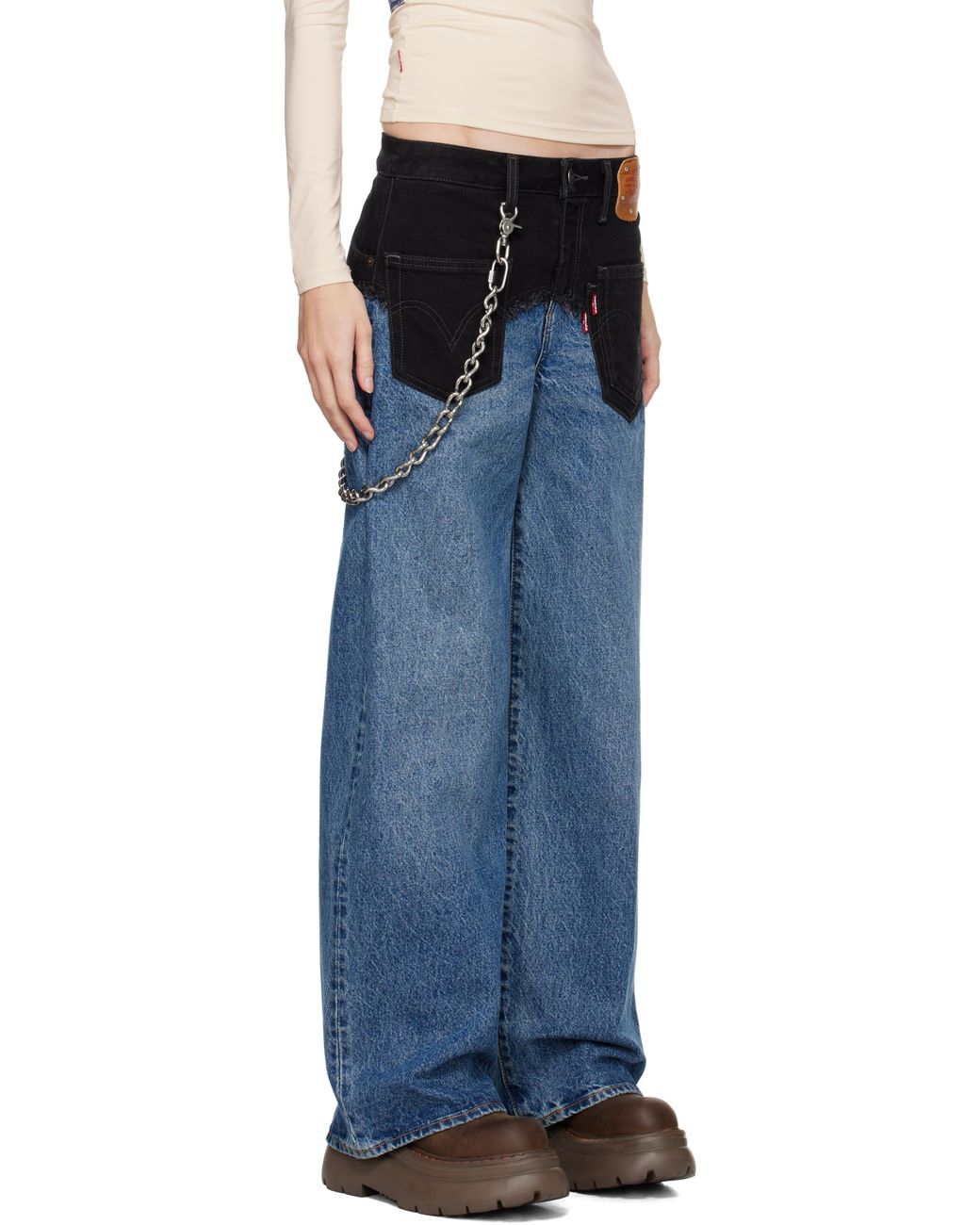 LEVI'S® XADSB ANDERSSON BELL BAGGY JEANS Levi's® X Adsb Andersson Bell Baggy Jeans - Medium Wash