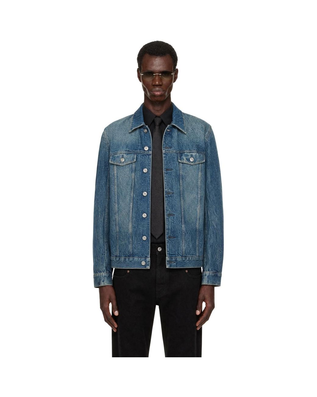 Our Legacy Blue Shackle Jacket for men